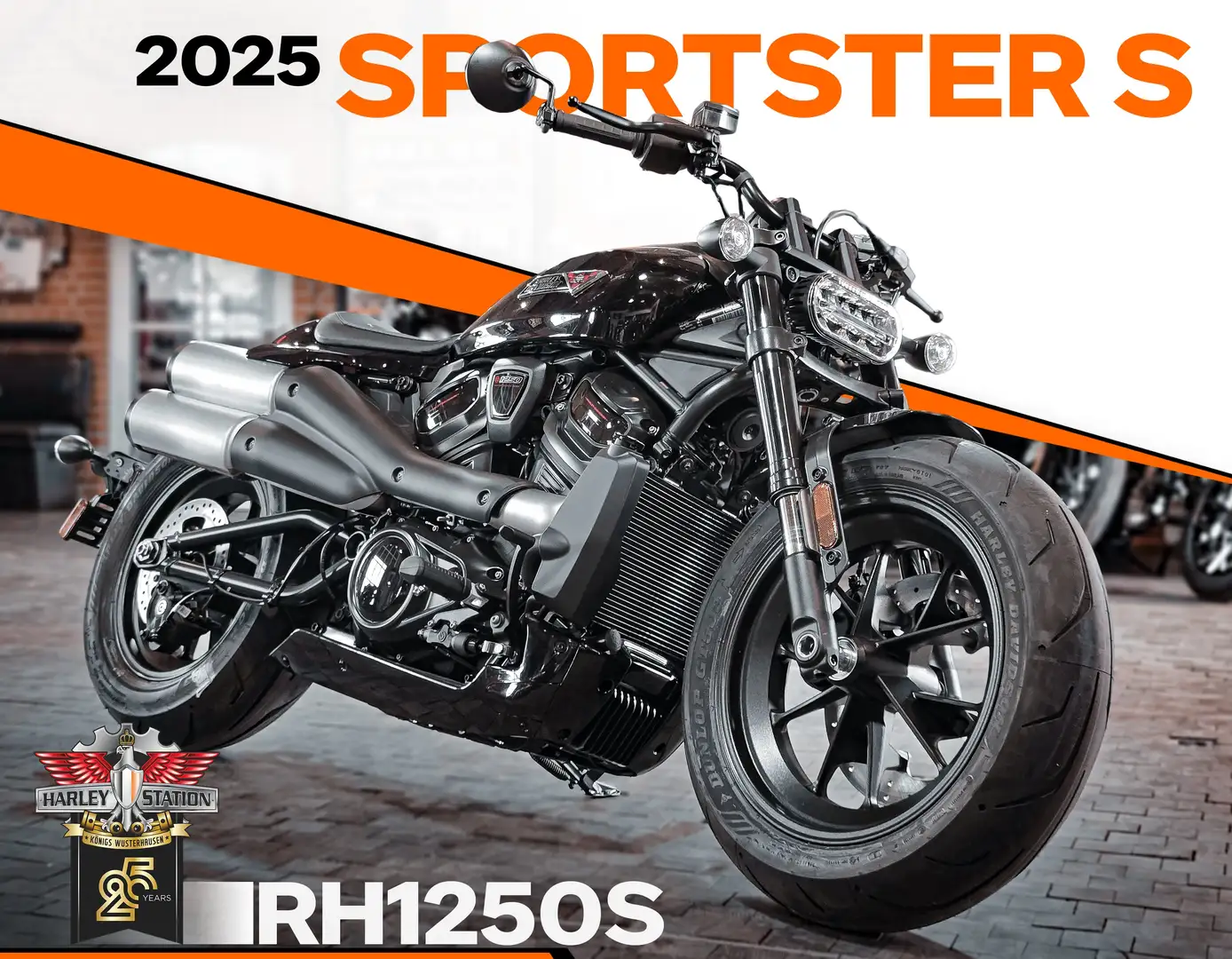 Harley-Davidson Sportster RH1250S Sportster S Noir - 1