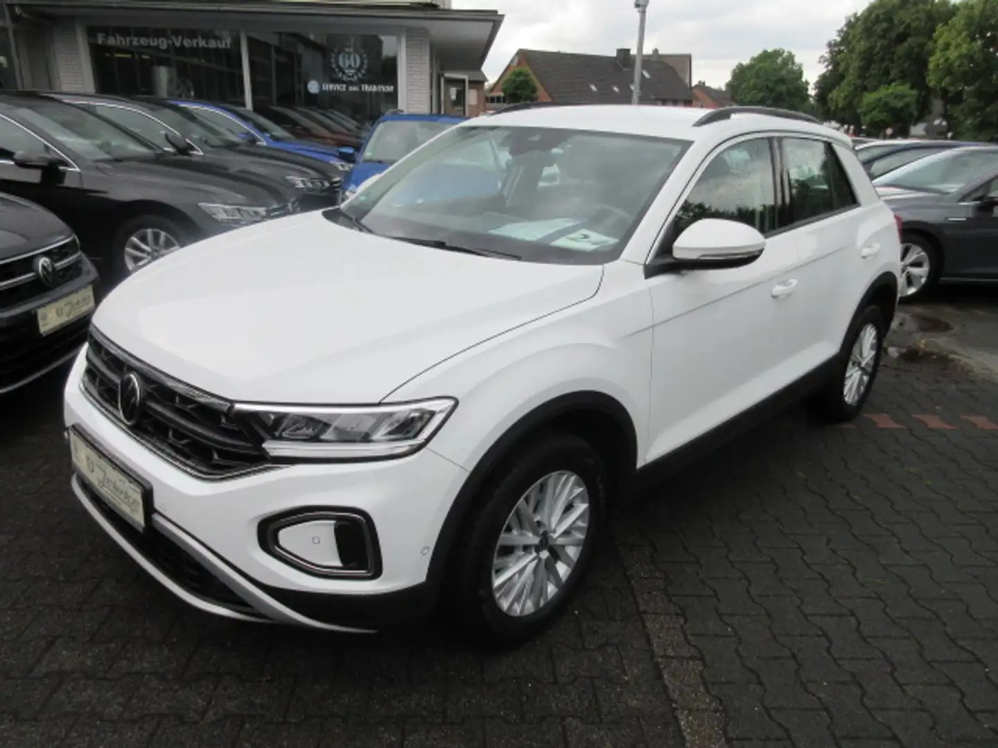 Volkswagen T-Roc Life 1.0 TSI AHK KAMERA LED ACC ALU GJR APS SITZHE Blanco - 1