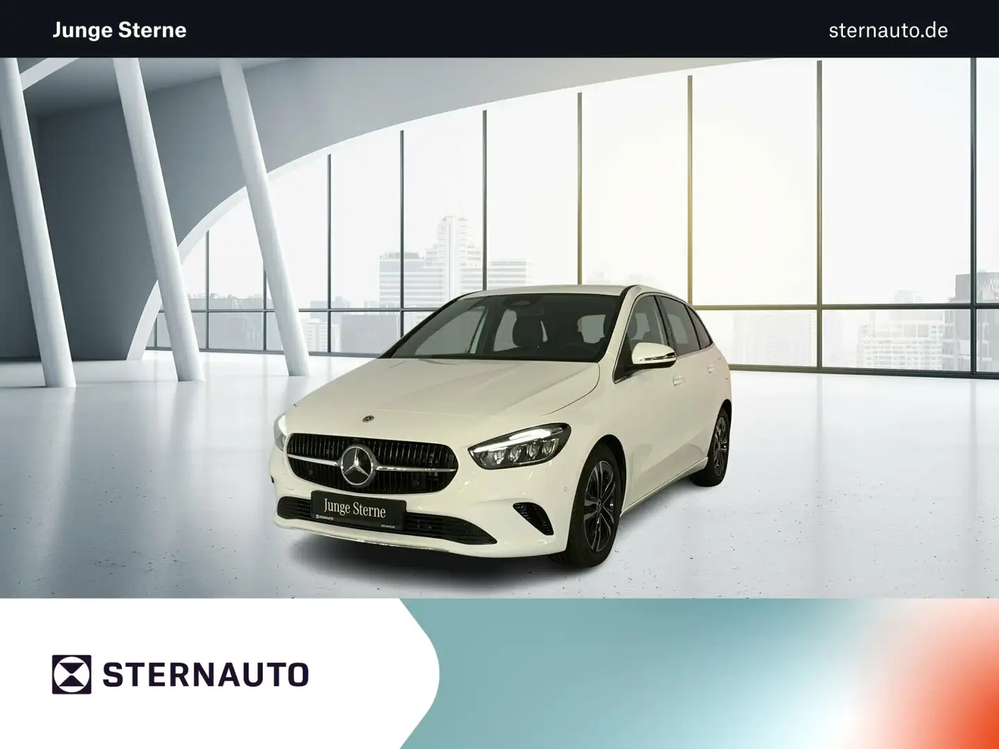 Mercedes-Benz B 200 B 200 Progr AHK DISTRONIC WinterPak RüCam LED Weiß - 1