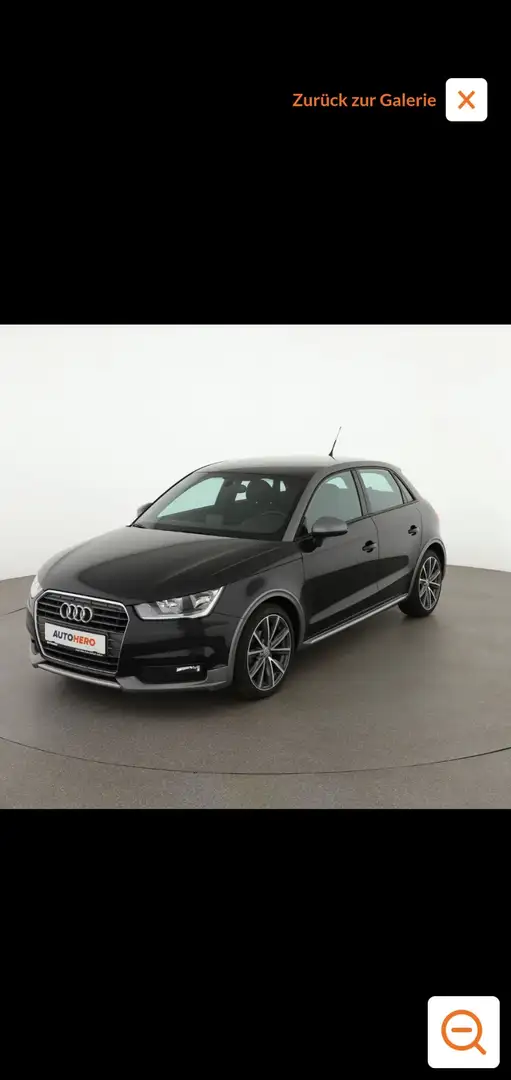 Audi A1 sport Schwarz - 1