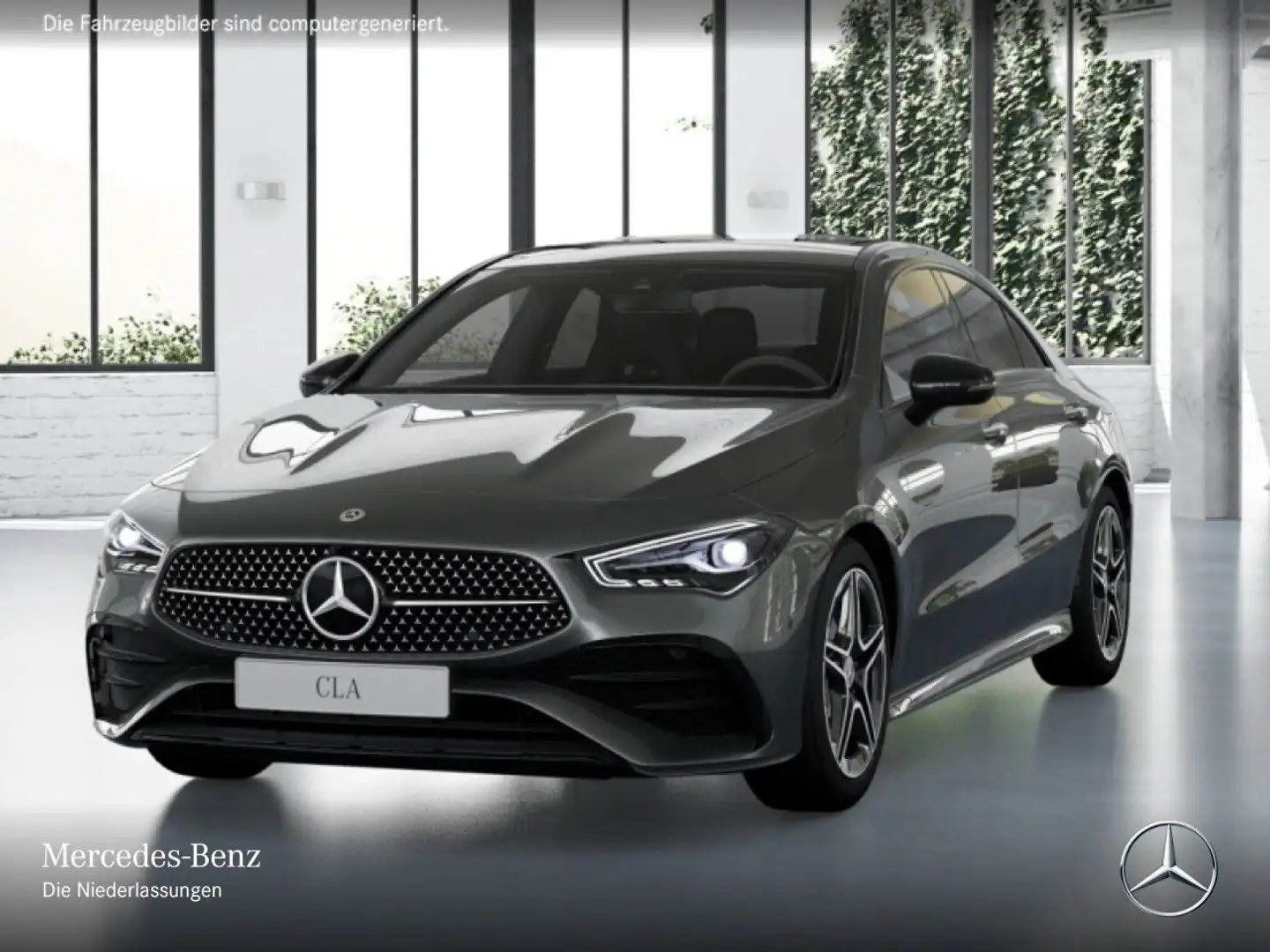 Mercedes-Benz CLA 180 AMG+NIGHT+PANO+LED+KAMERA+TOTW+KEYLESS+7G Grau - 2