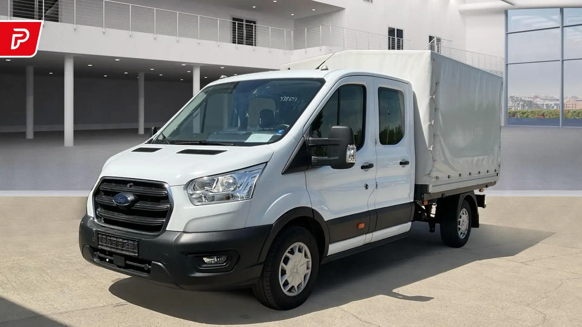 Ford Transit 350 4x4 L3 Doka Trend Standheizung Weiß - 2