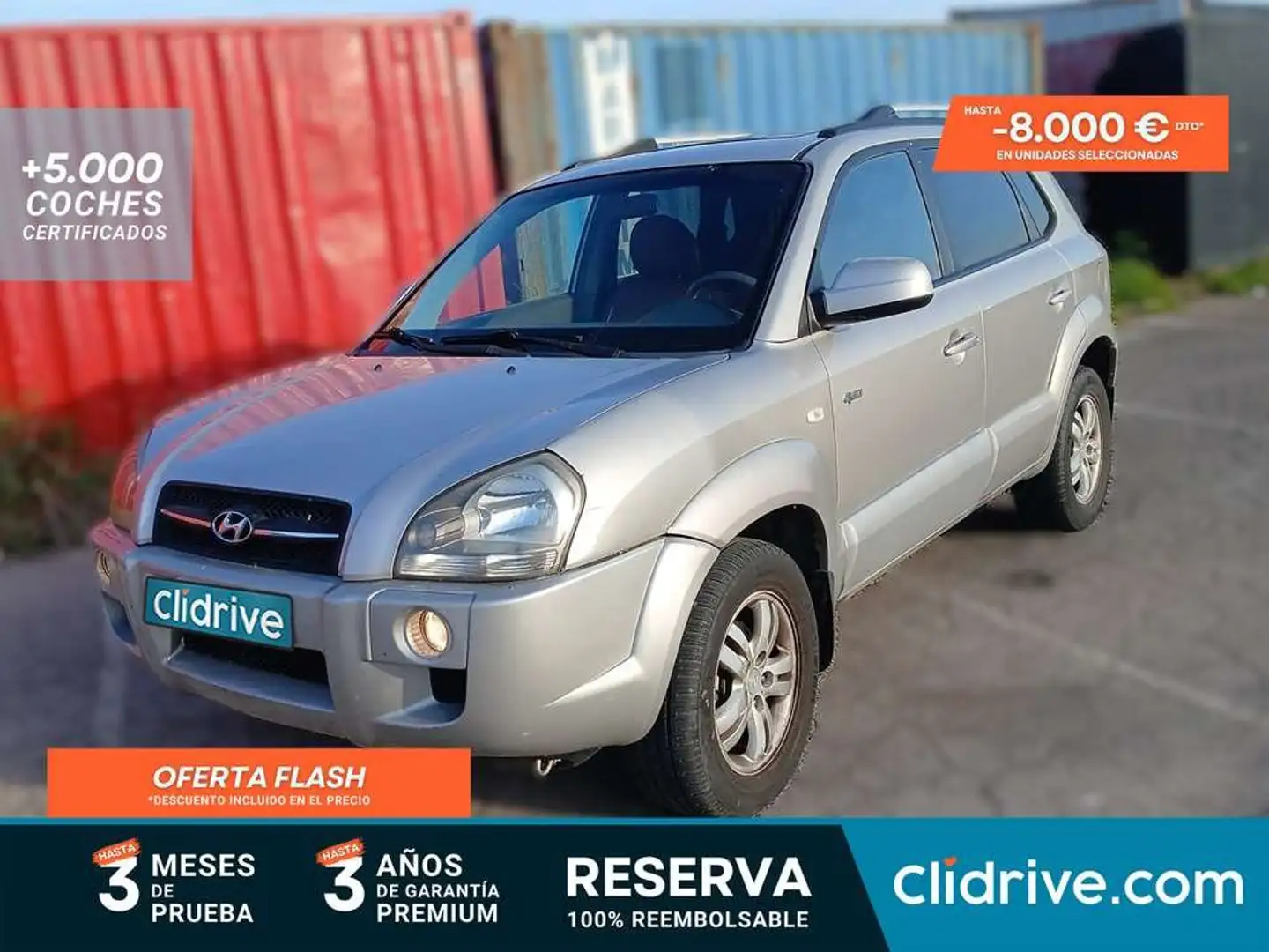 Hyundai TUCSON 2.0CRDi Classic 4x2 Gris - 1
