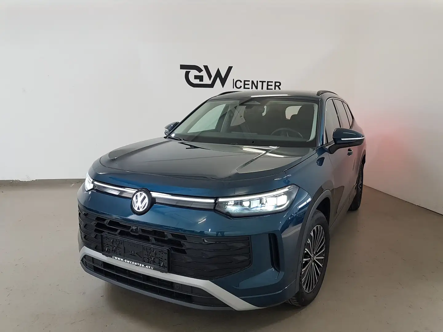 Volkswagen Tayron 1.5 eTSI 110 kW Life IQ Lights AHK 7 Sitzer 360 Blau - 1