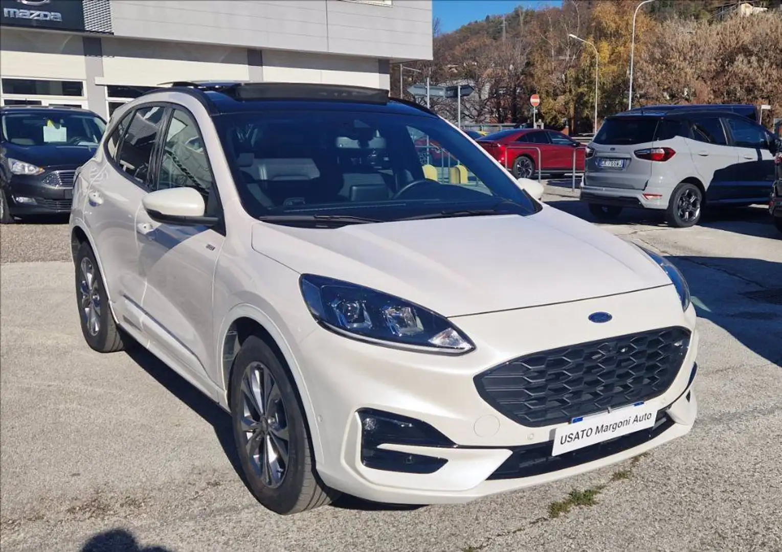 Ford Kuga 2.5 full hybrid ST-Line 2wd 190cv cvt Blanc - 1