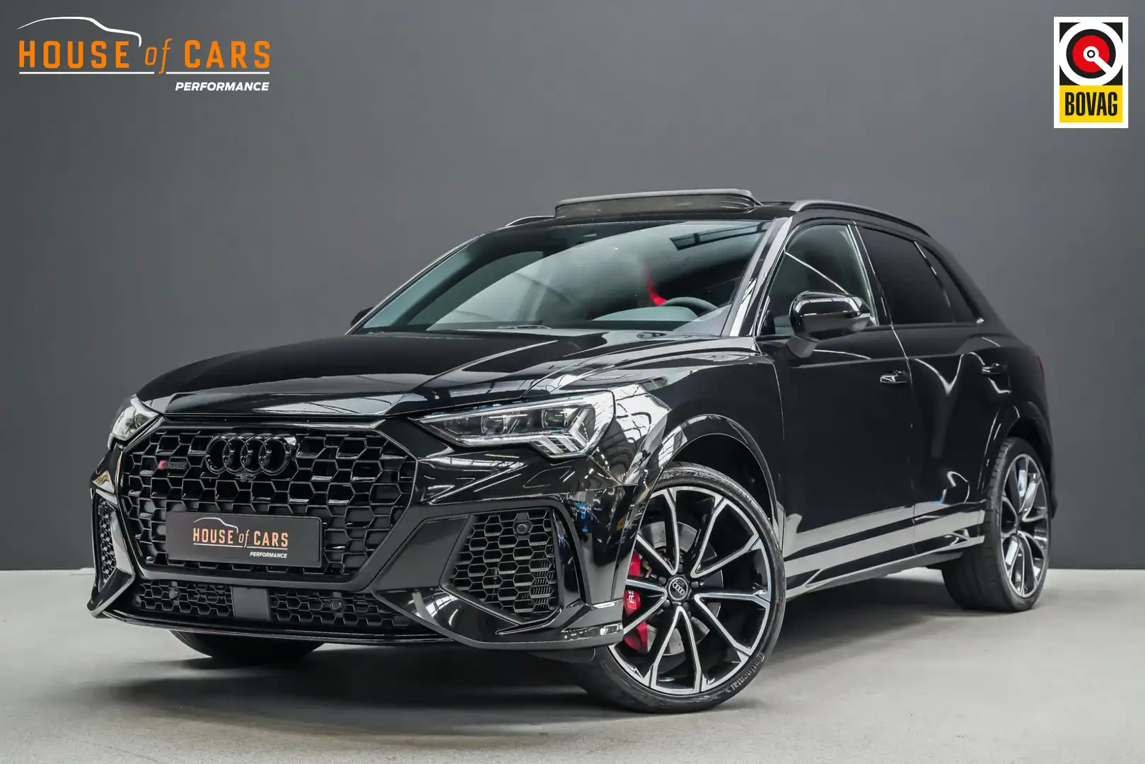 Audi RS Q3 RSQ 3 2.5 400pk TFSI |panoramadak|B&O|RS-sportuitl Zwart - 1