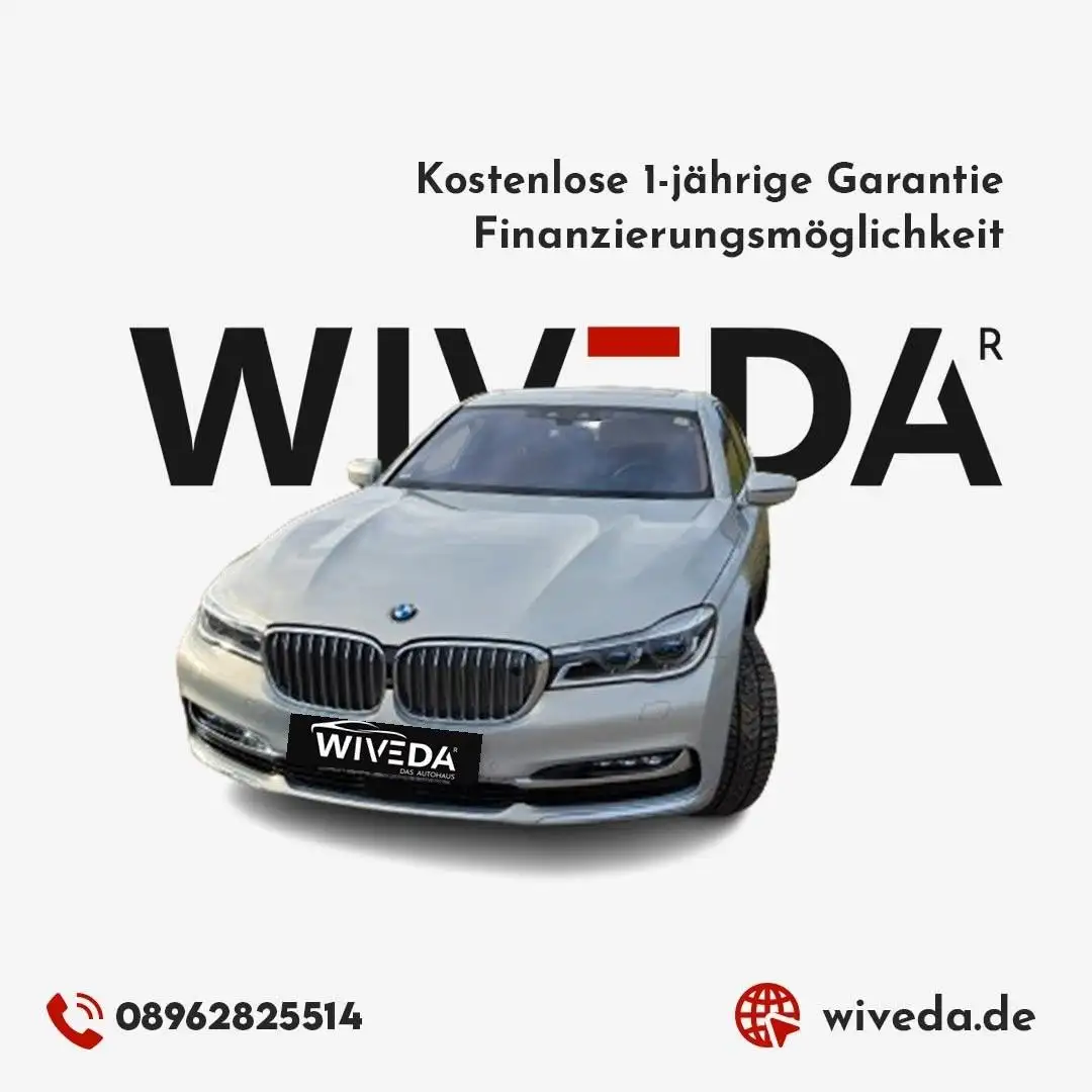 BMW 750 i xDrive NIGHT VISION~MASSAGE~GSD~HUD~TV Weiß - 1