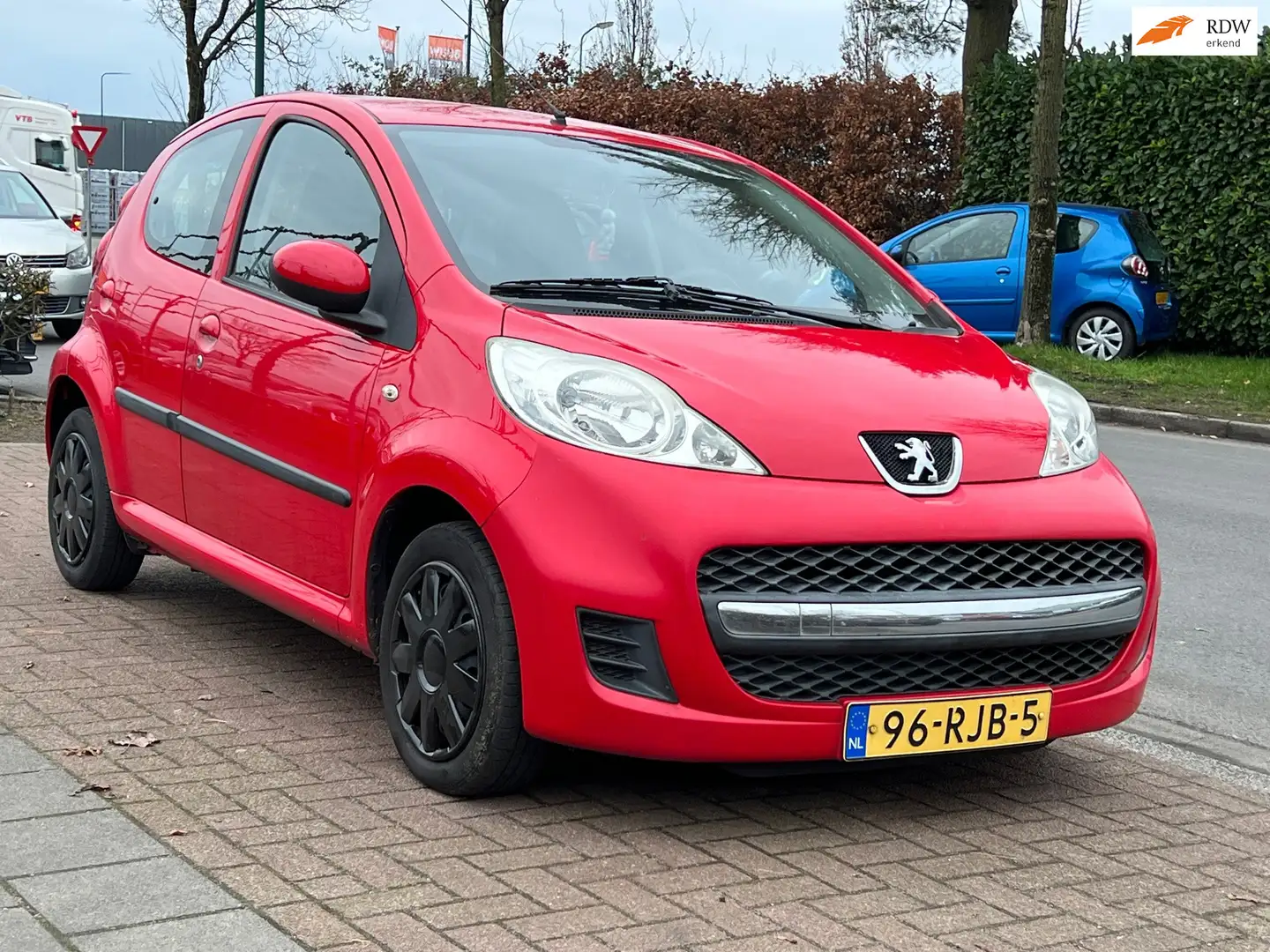 Peugeot 107 1.0 APK 03-2026|AIRCO Rosso - 1