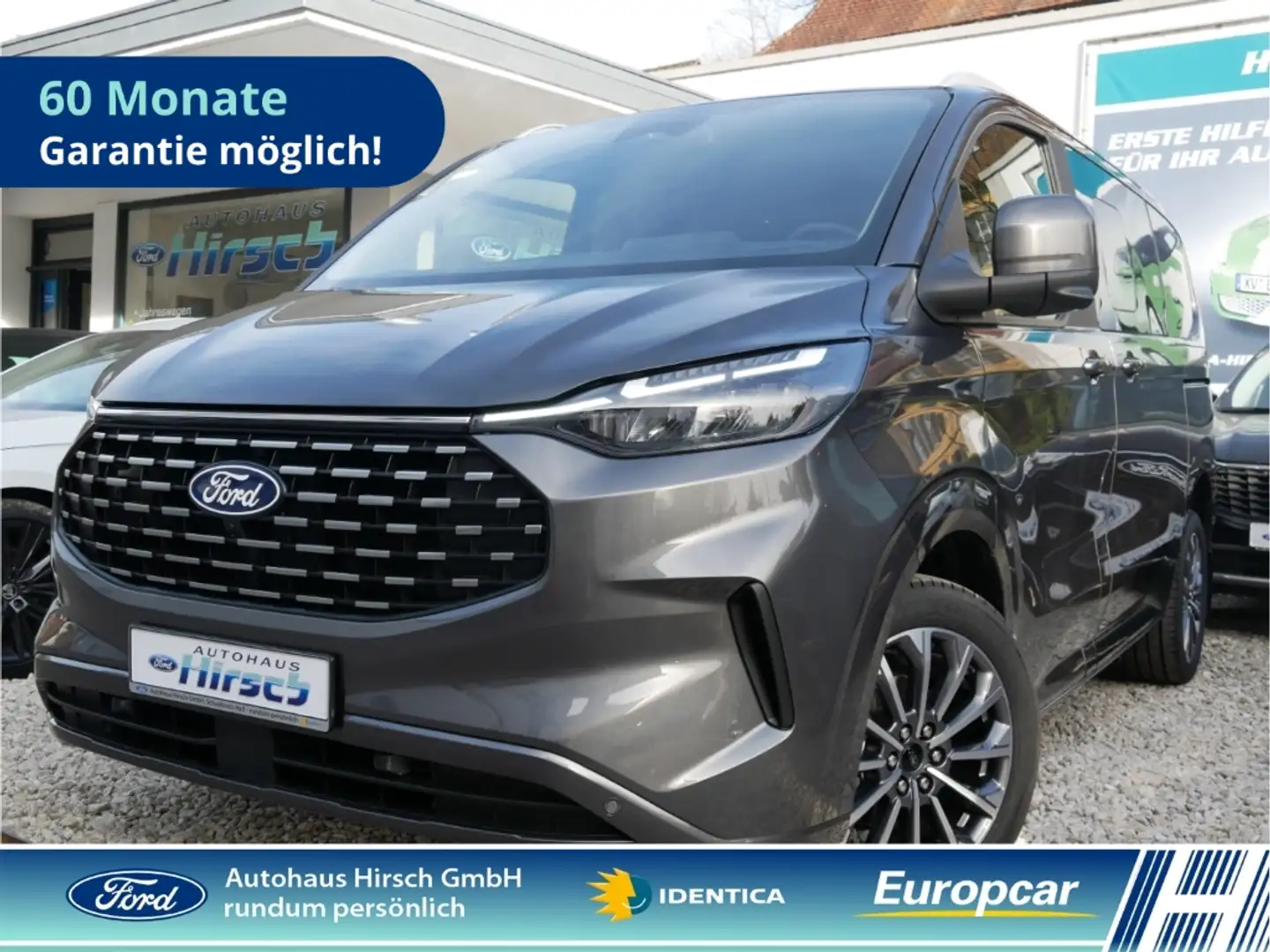 Ford Tourneo Custom 2.0 320 Titanium X Navi Kamera LED DAB Leder Grau - 1