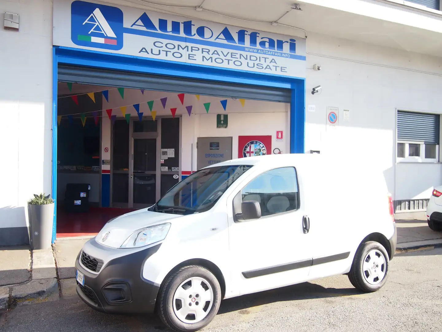 Fiat Fiorino 1.3MJET 95CV NAVI SAT. Bianco - 1