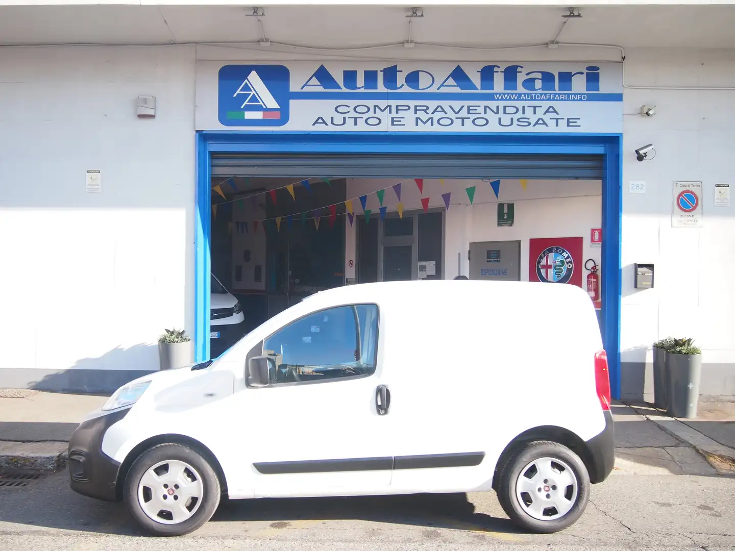 Fiat Fiorino 1.3MJET 95CV NAVI SAT. Bianco - 2