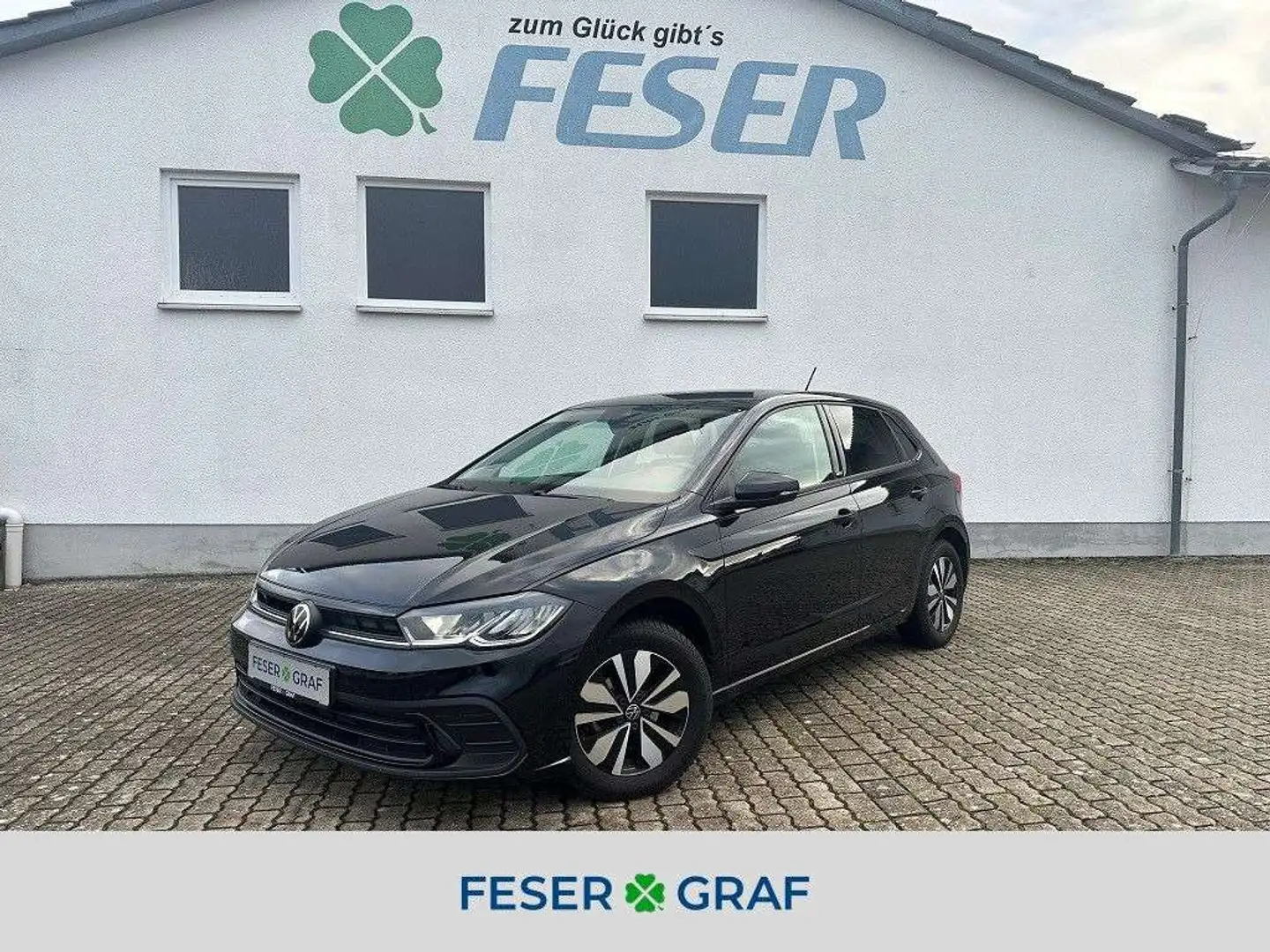 Volkswagen Polo VI Move 1.0 TSI DSG APP KAMERA LED NAVI Zwart - 1