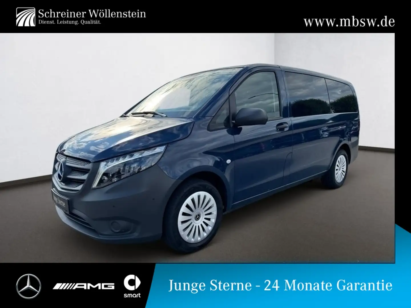 Mercedes-Benz Vito 116 Tourer PRO Lang Kamera*Klima*9-Sitz*LED Blau - 1