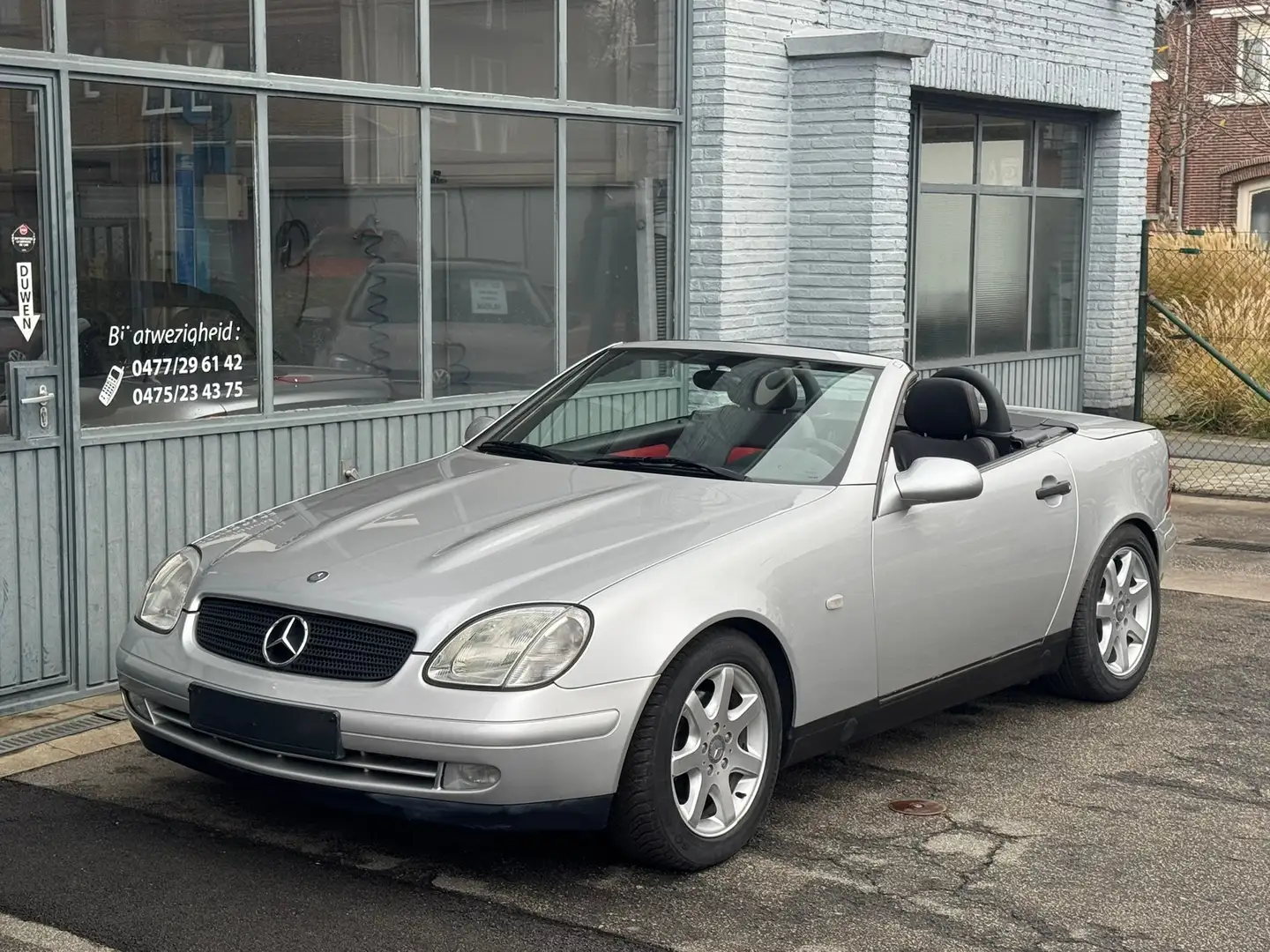 Mercedes-Benz SLK 200 SLK 200 Automatic✅ Cuir✅ Airco✅75.000kms Silber - 1