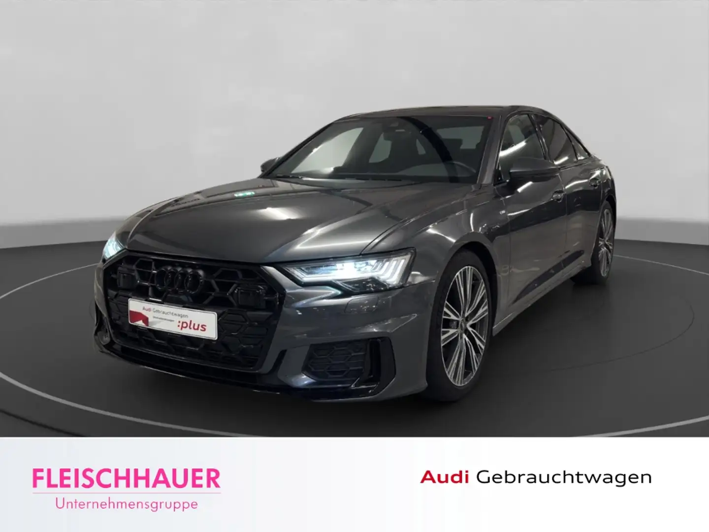 Audi A6 45 TFSI S line HD-Matrix+Navi+B&O+20''+360°+App-co Grau - 1
