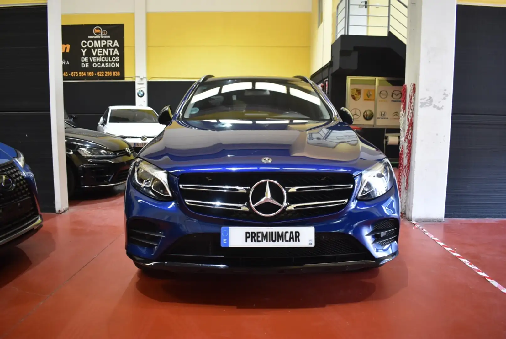 Mercedes-Benz GLC 250 4Matic Aut. Bleu - 2
