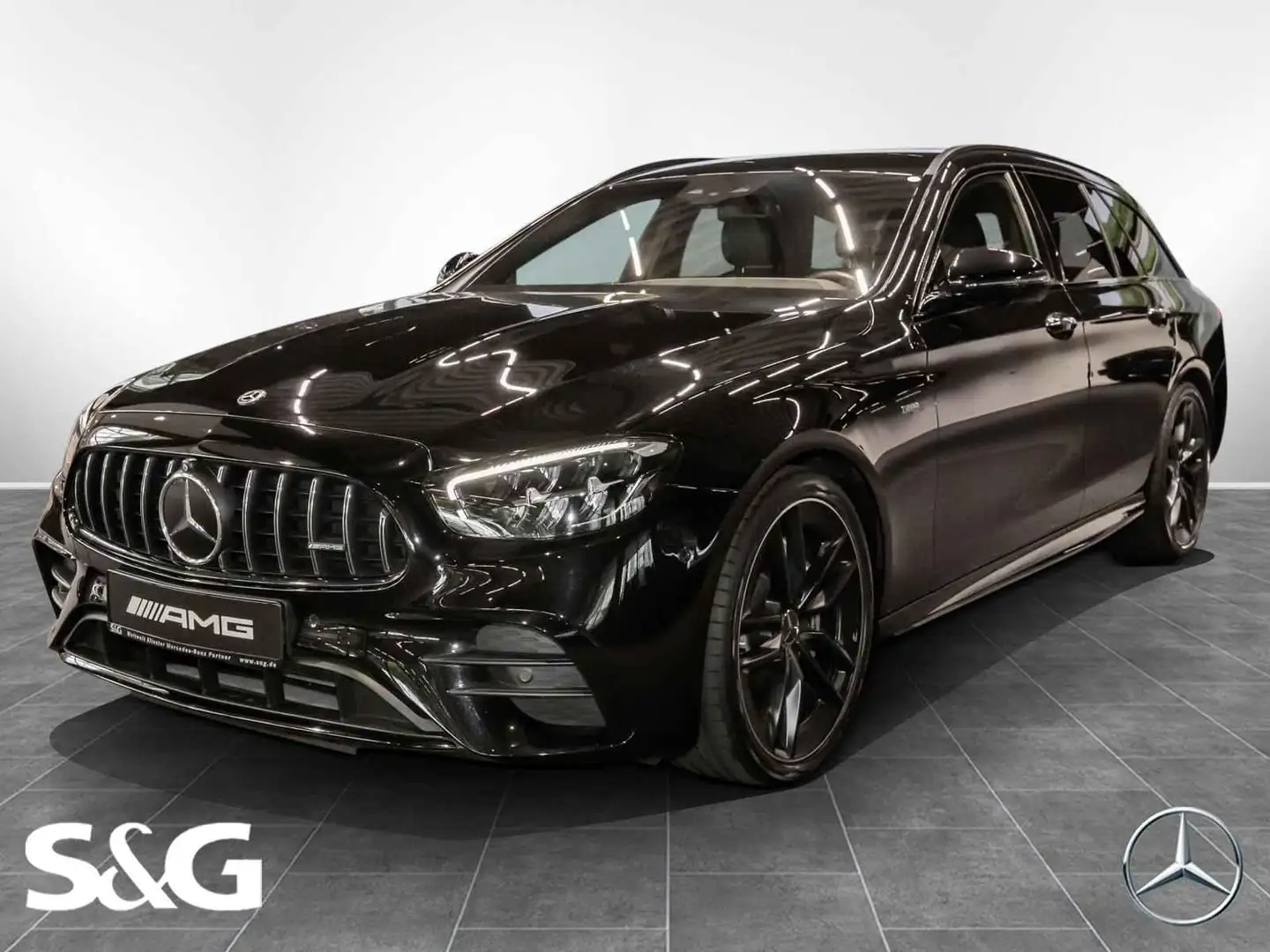 Mercedes-Benz E 53 AMG 4M+ T MBUX+360°+Distro+LED+20Zoll Schwarz - 1