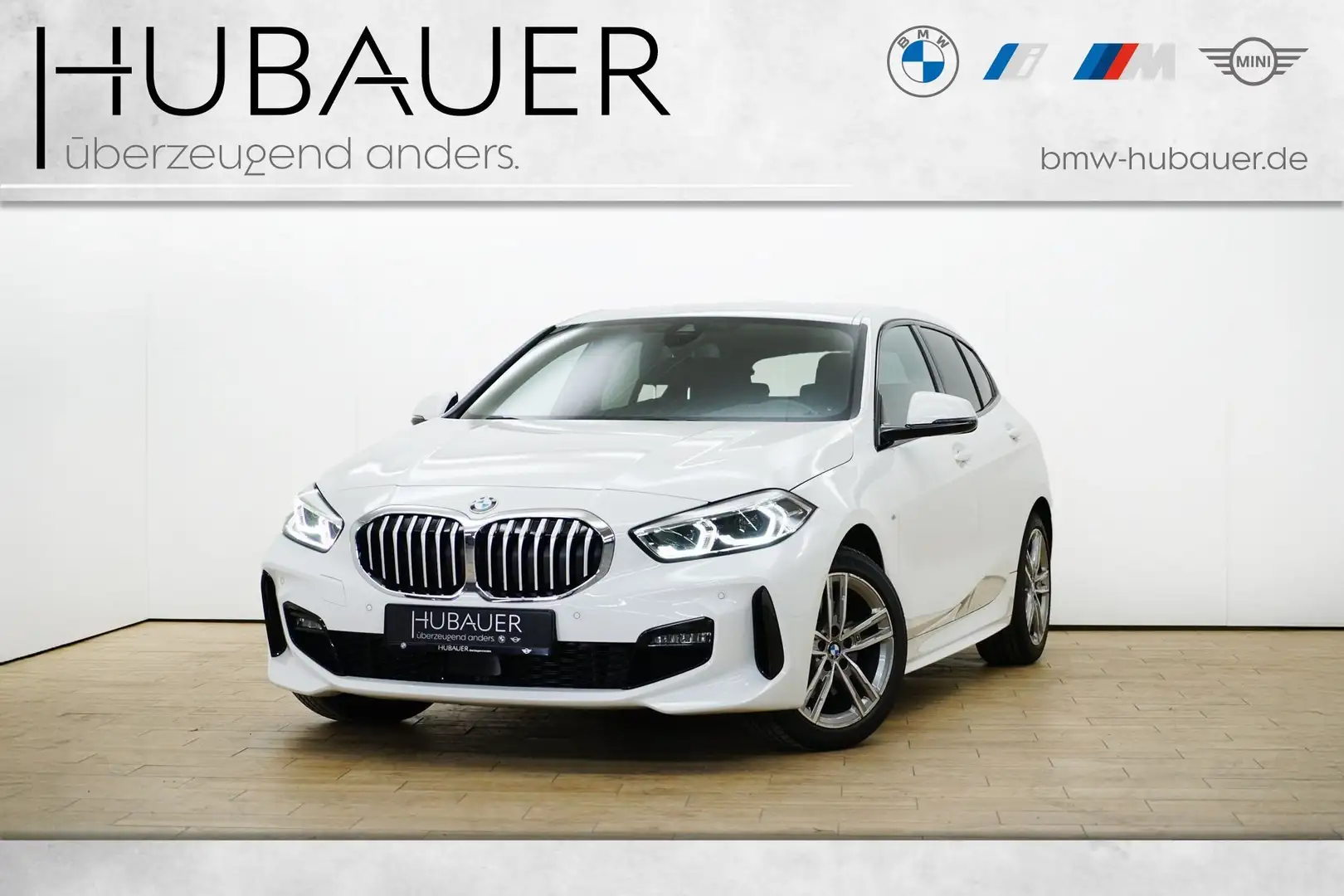 BMW 118 i 5-Türer [M Sport, LC Prof., LED, PDC, SHZ] Weiß - 1