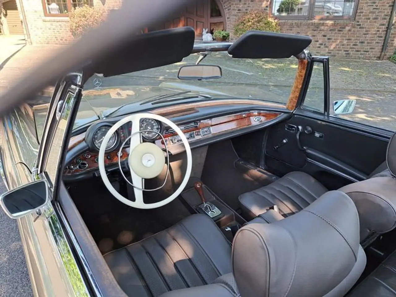 Mercedes-Benz 280 SE 3,5 Flachkühler Cabrio,Deutsches Fahrzeug, foto 9