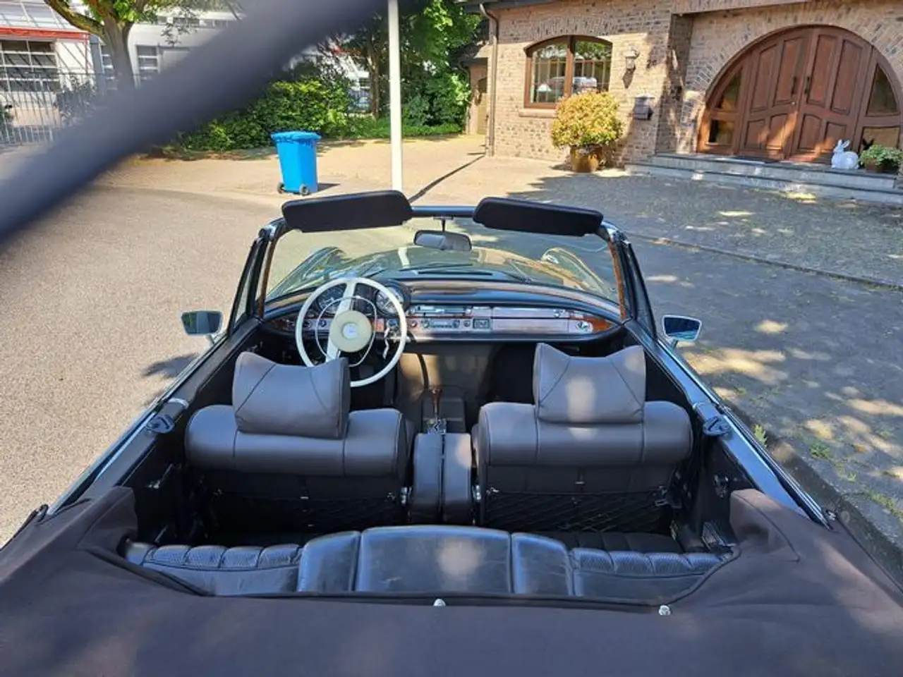 Mercedes-Benz 280 SE 3,5 Flachkühler Cabrio,Deutsches Fahrzeug, foto 8