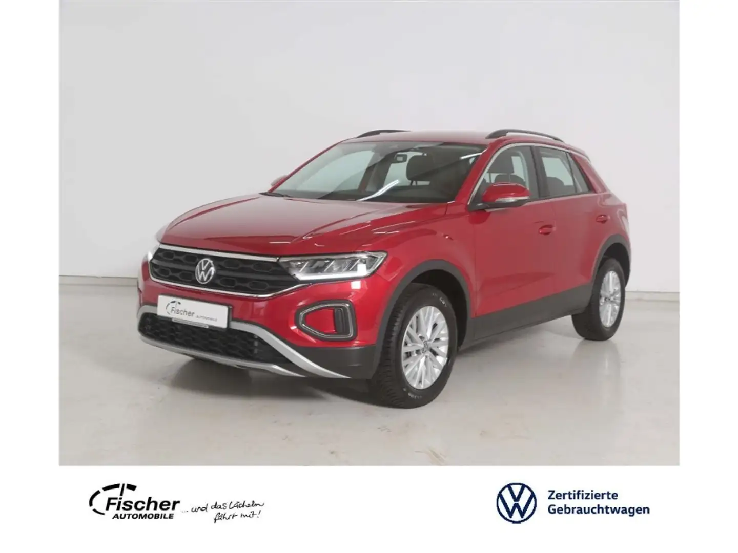 Volkswagen T-Roc 2.0 TDI Life 6-Gg. AHK/LED/NAV/ACC/PDC/SH Rouge - 1