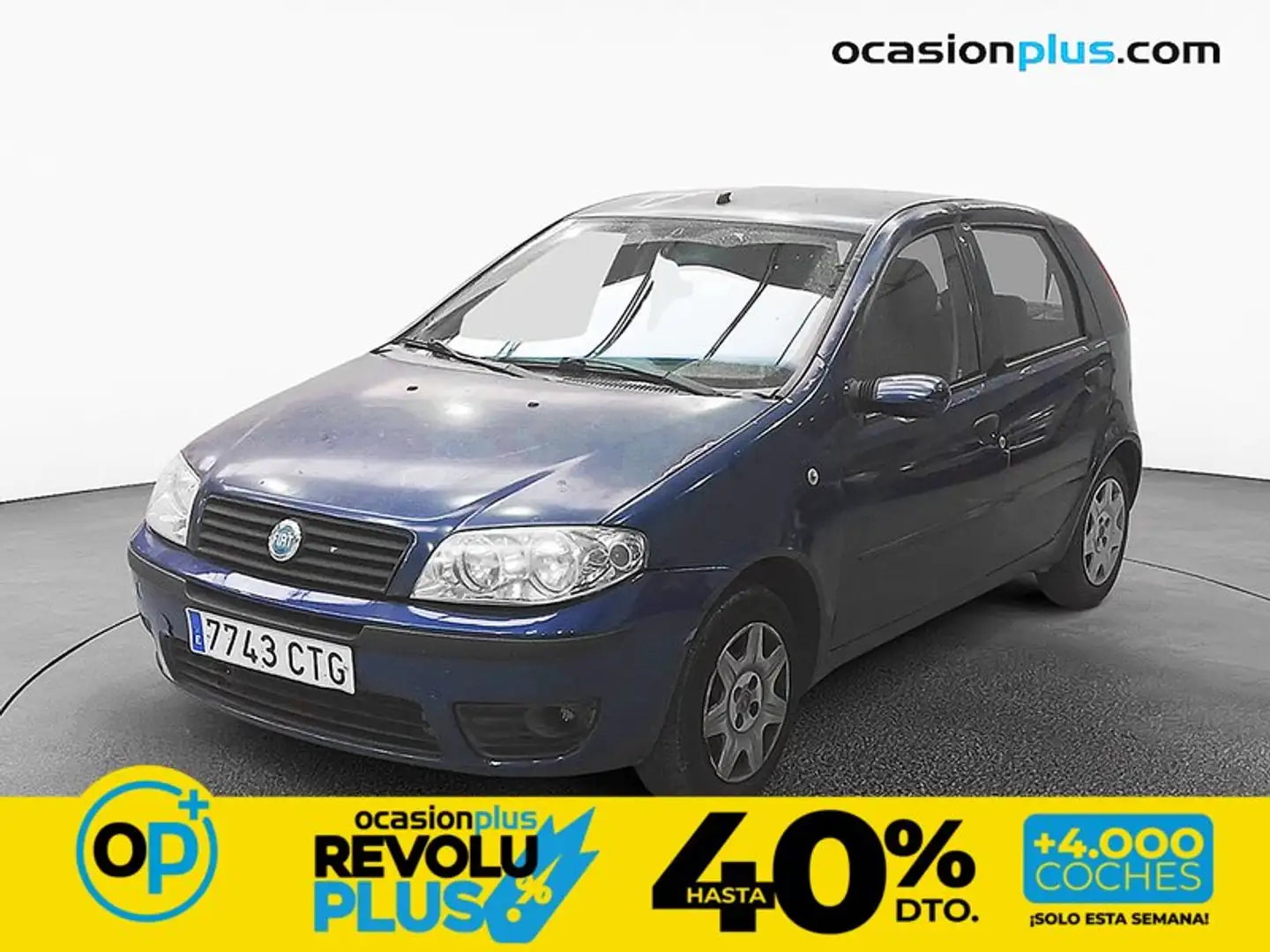 Fiat Punto 1.2 Active Azul - 1