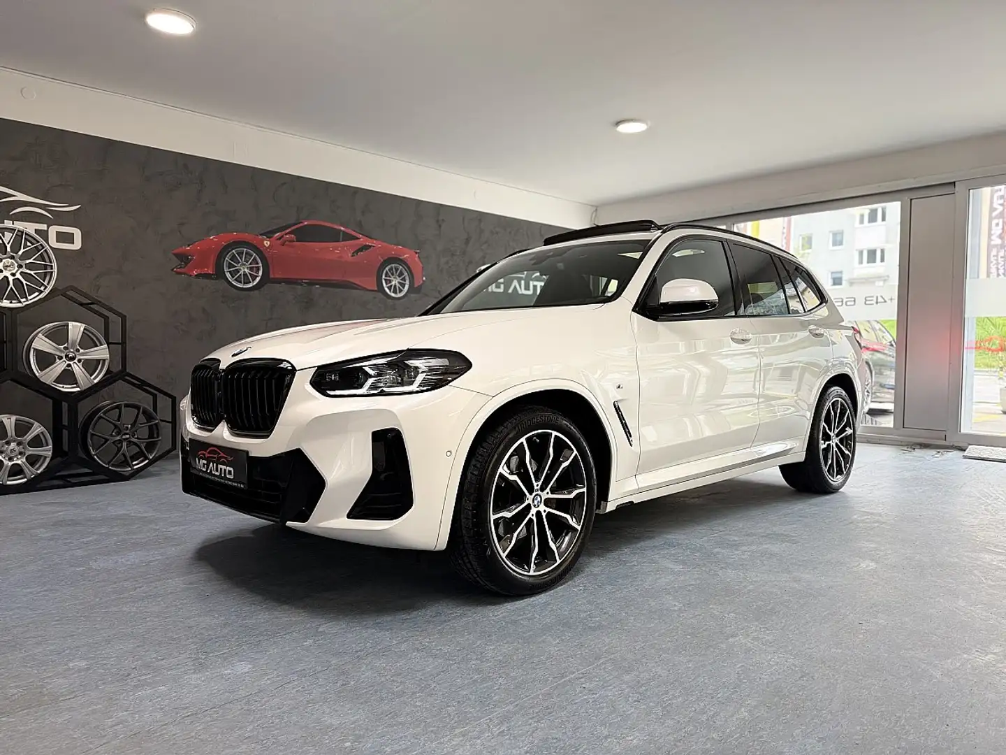 BMW X3 xDrive 20d Aut *M-PAKET*PANO*360 KAMERA*GARANTIE Weiß - 1