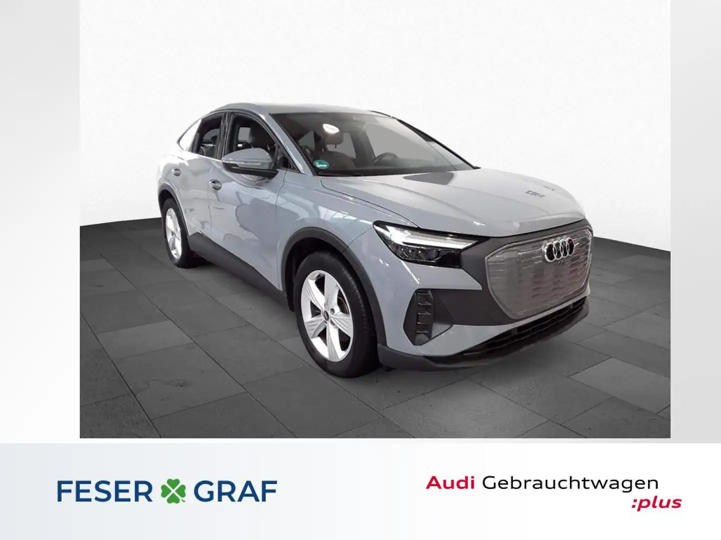 Audi Q4 e-tron Sportback 35 ACC-Kamera-HuD-Leder Grau - 1