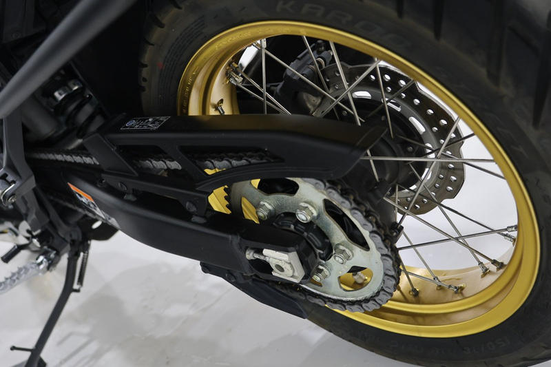 Honda Transalp Adventure pack, sabot, shifter — photo 8
