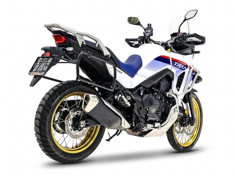 Honda Transalp Adventure pack, sabot, shifter — photo 4