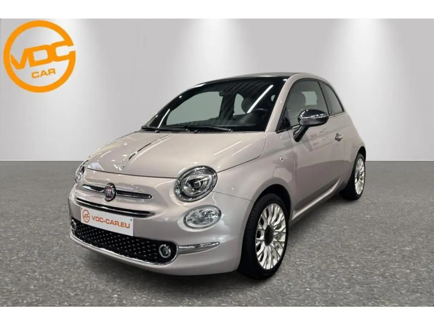 Fiat 500C cabriolet Beige - 1