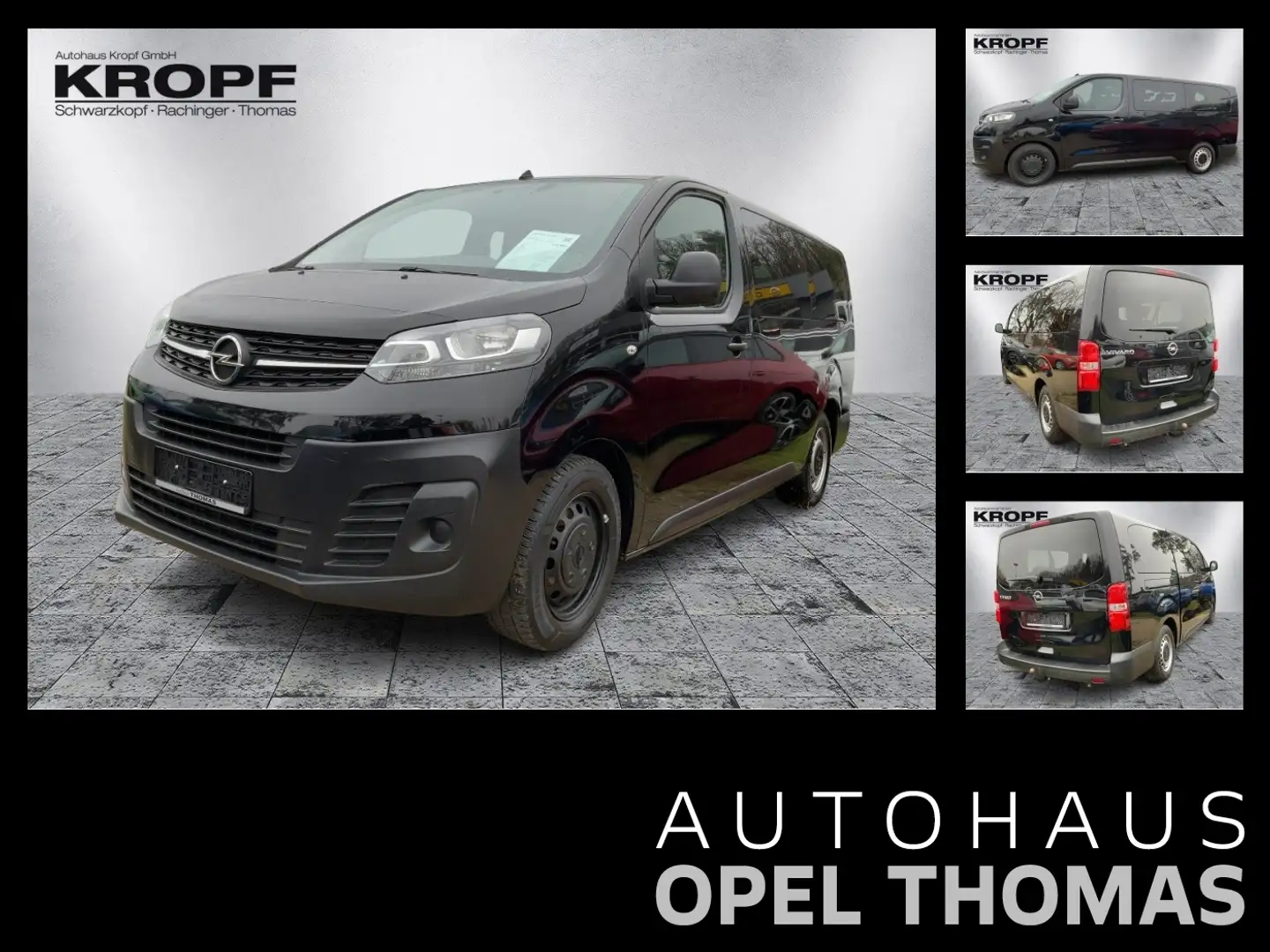 Opel Vivaro Kombi 1.5 D (3) L Fin ab 2,99 % Schwarz - 1