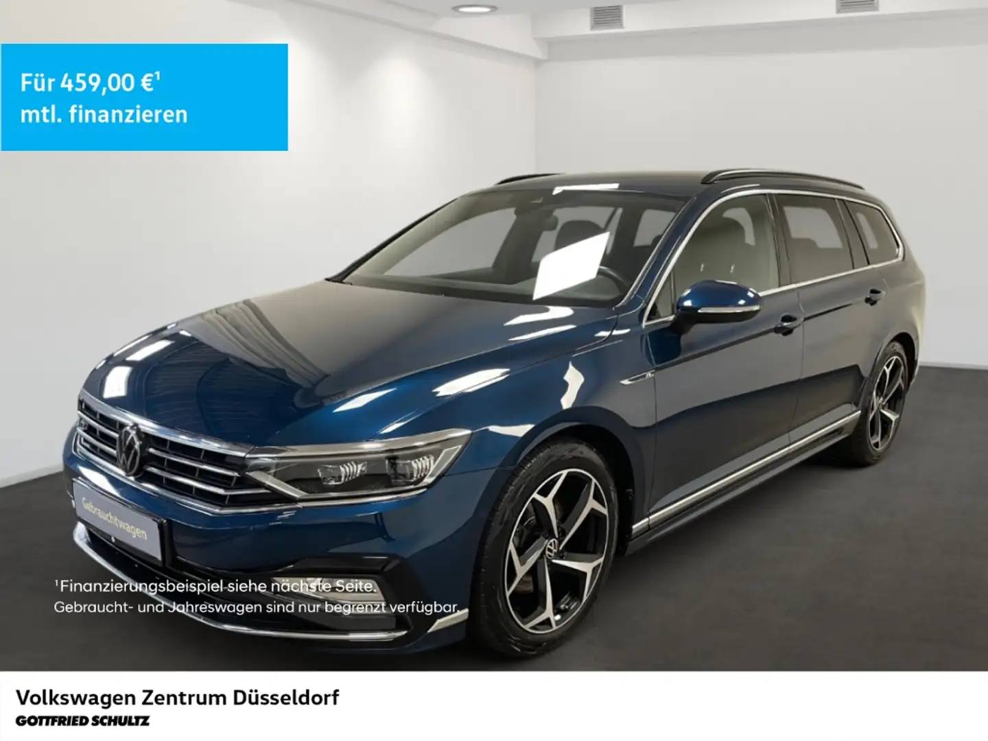 Volkswagen Passat Variant Business 2.0 TDI DSG Navigation Blau - 1