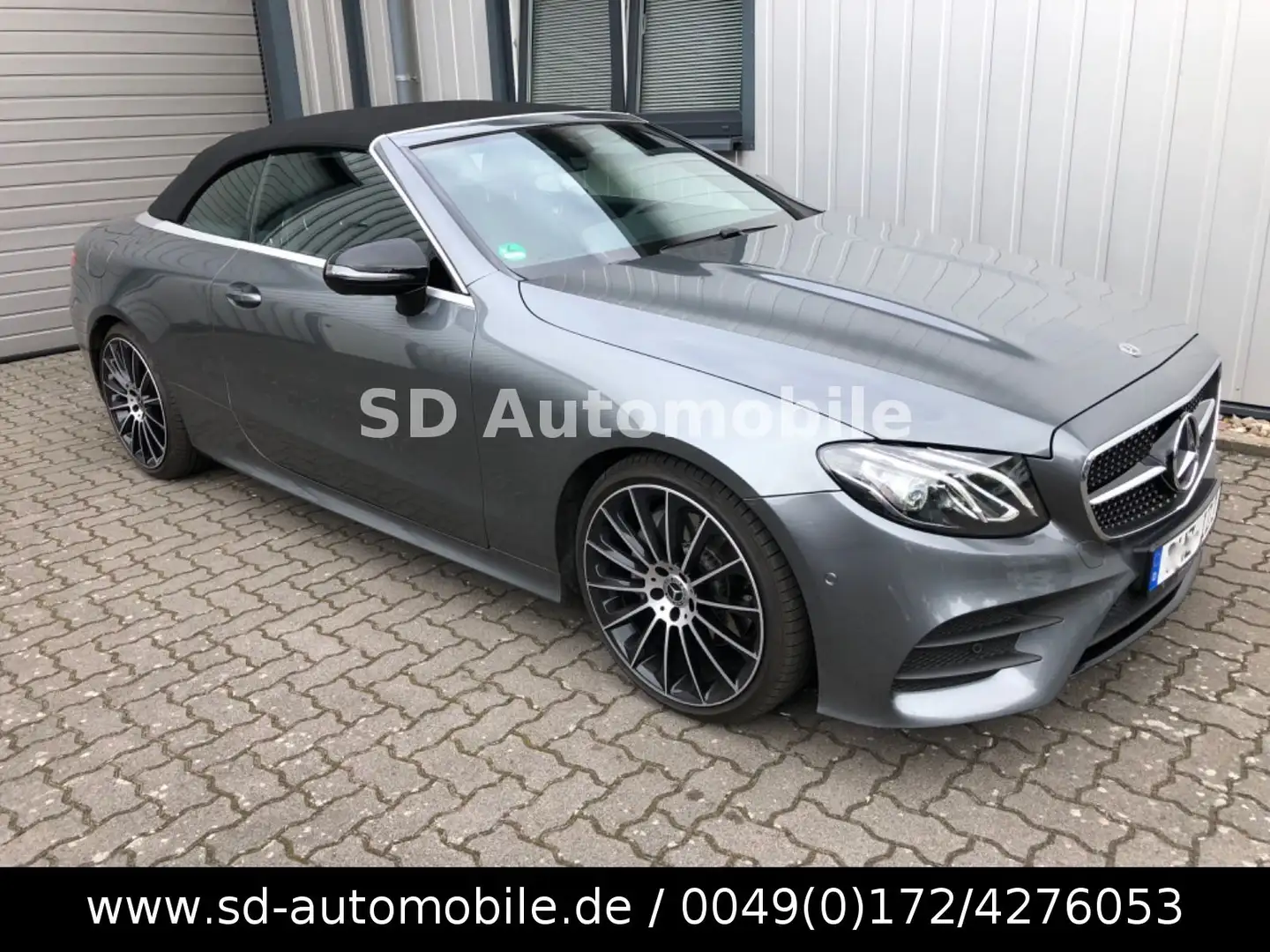 Mercedes-Benz E 220 E -Klasse Cabrio E 220 d AMG LINE Grigio - 1