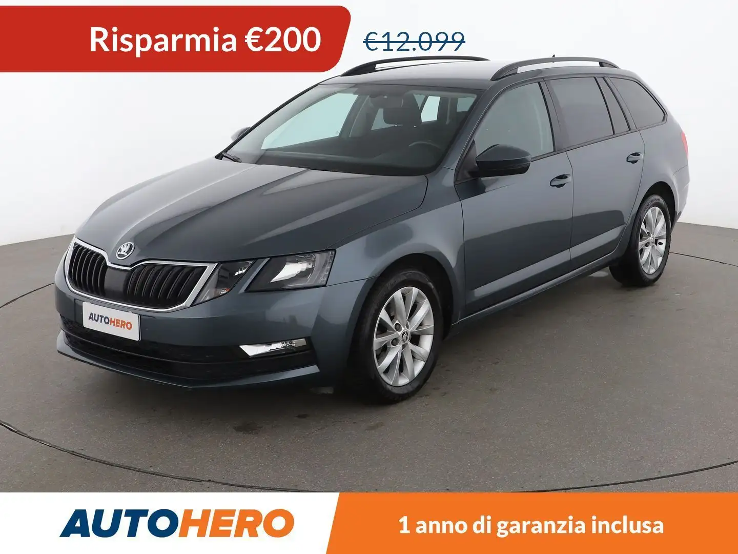 Skoda Octavia 1.6 TDI Executive Wagon 115 CV DSG Grigio - 1