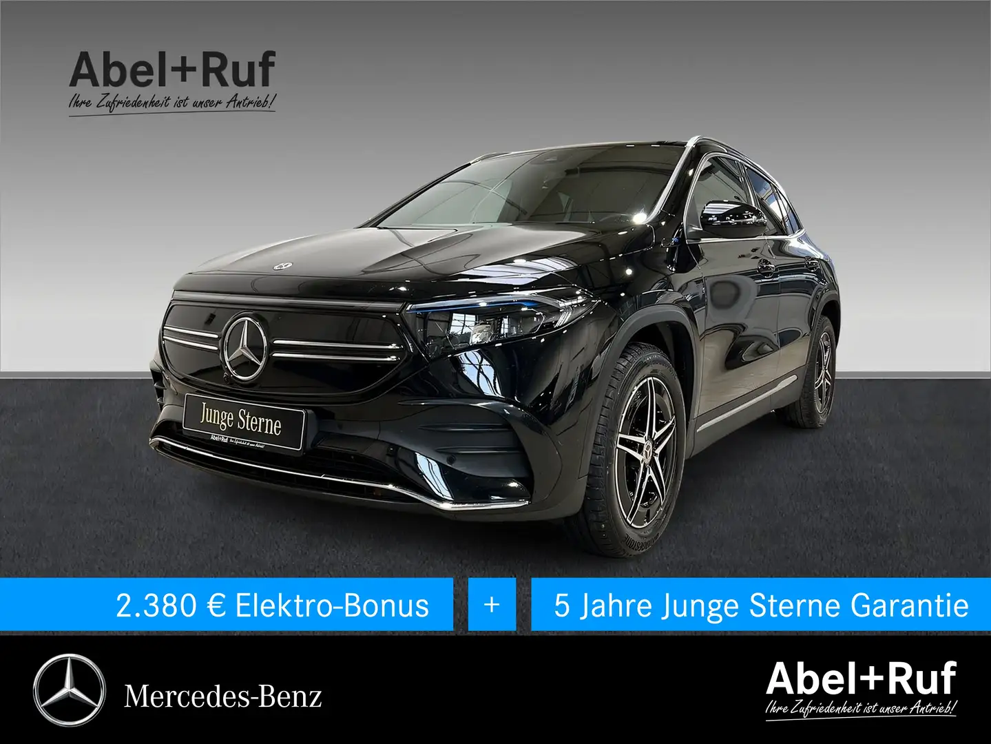 Mercedes-Benz EQA 250 + AMG+LED+Kamera+Ambiente+CarPlay+DAB Schwarz - 1