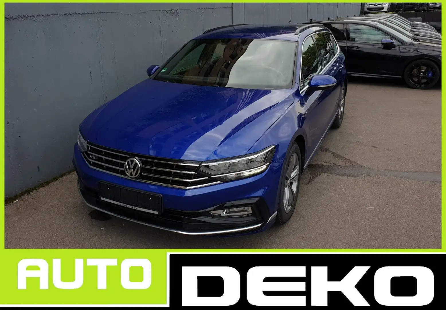 Volkswagen Passat Variant Passat Var 2.0 TDI DSG 3x R-Line Leder/ACC/K-les Blau - 1