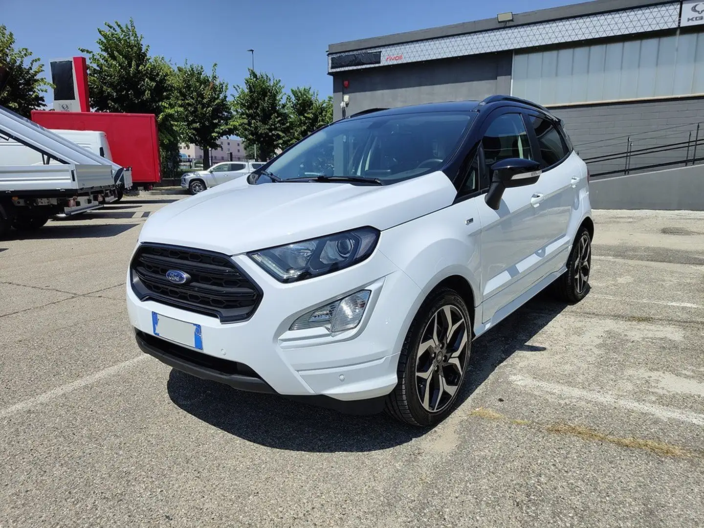 Ford EcoSport 1.0 EcoBoost 125cv auto ST-Line Weiß - 1