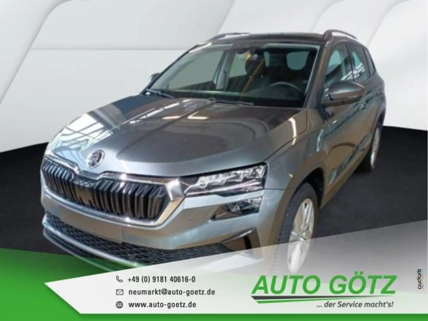 Skoda Karoq Selection DSG AHK-Vorb.*Navi über SmartLink*LED*Te Gris - 1