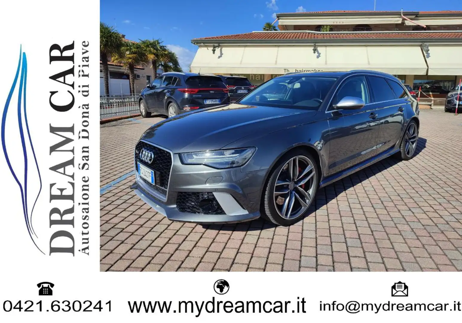 Audi RS6 Avant 4.0 TFSI quattro tiptronic Grigio - 1