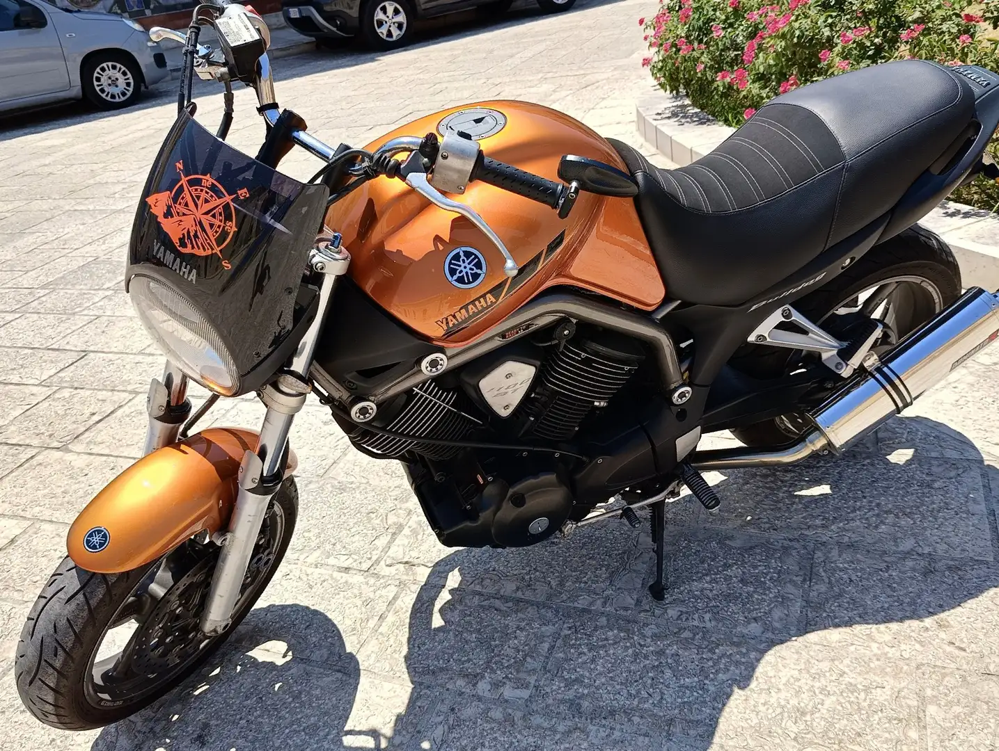 Yamaha BT 1100 Bulldog Orange - 2