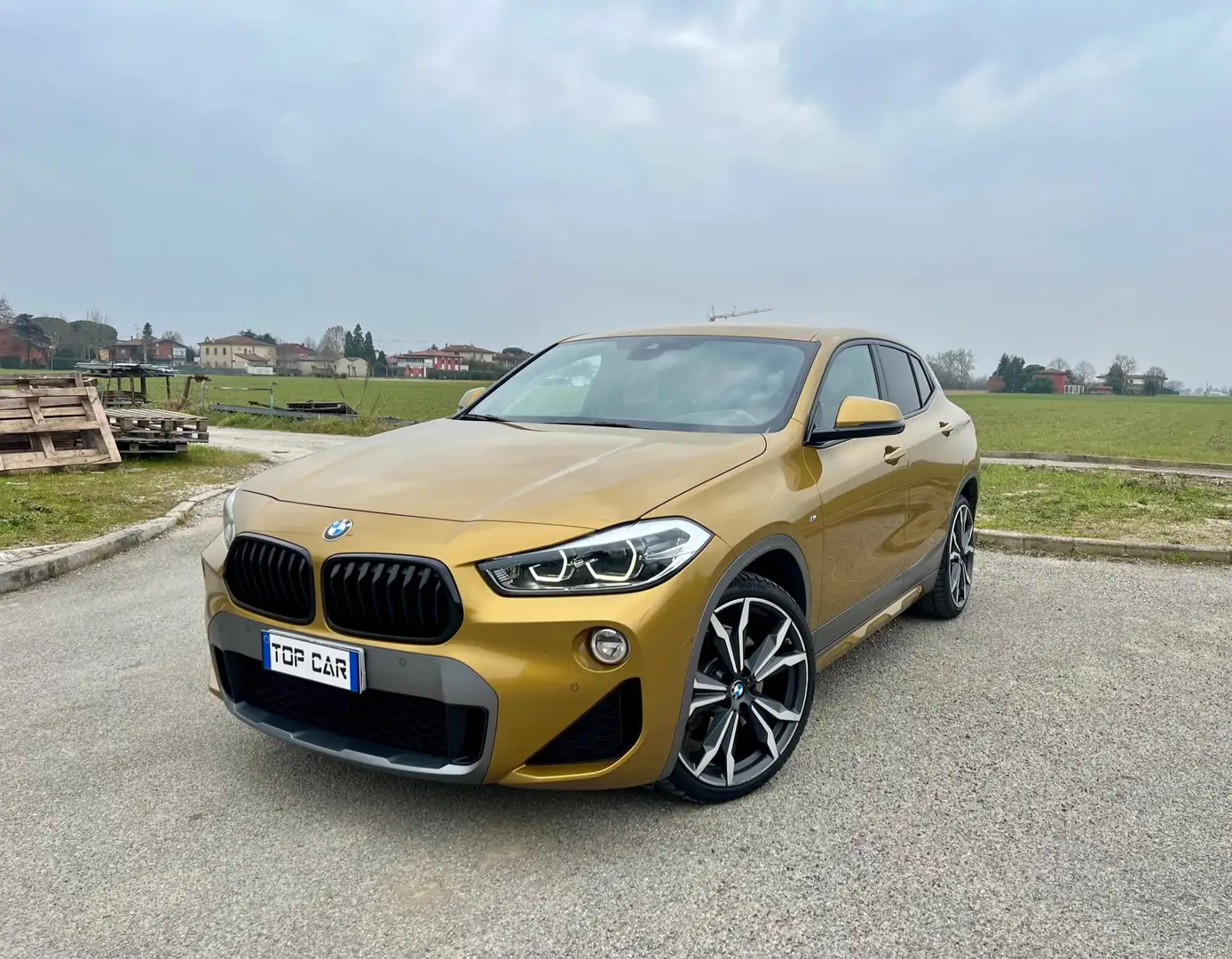 BMW X2 xdrive25d MSport X Altın - 1