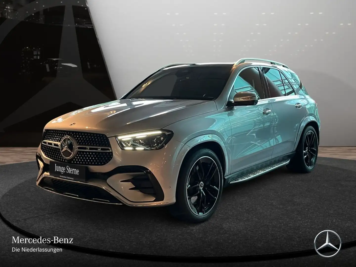 Mercedes-Benz GLE 450 d 4M AMG+PANO+360+MULTIBEAM+SPUR+TOTW+9G Silber - 2