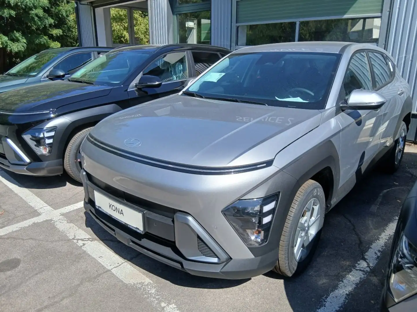 Hyundai KONA (SX2) Smart Line 1.0 TGDI 2WD k7bs1 Silber - 1