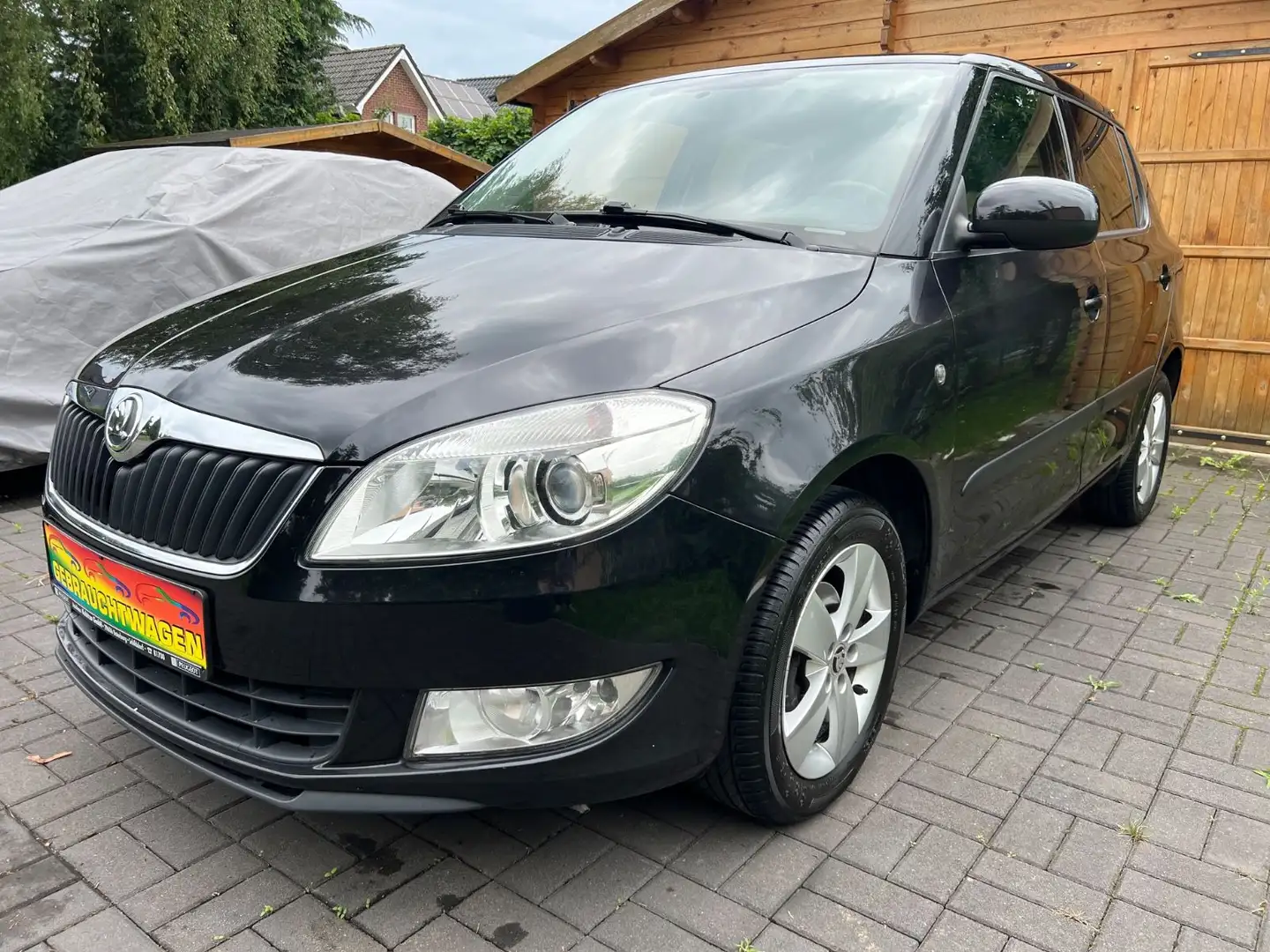 Skoda Fabia Fresh neue Steuerkette, 1.Besitz Noir - 2
