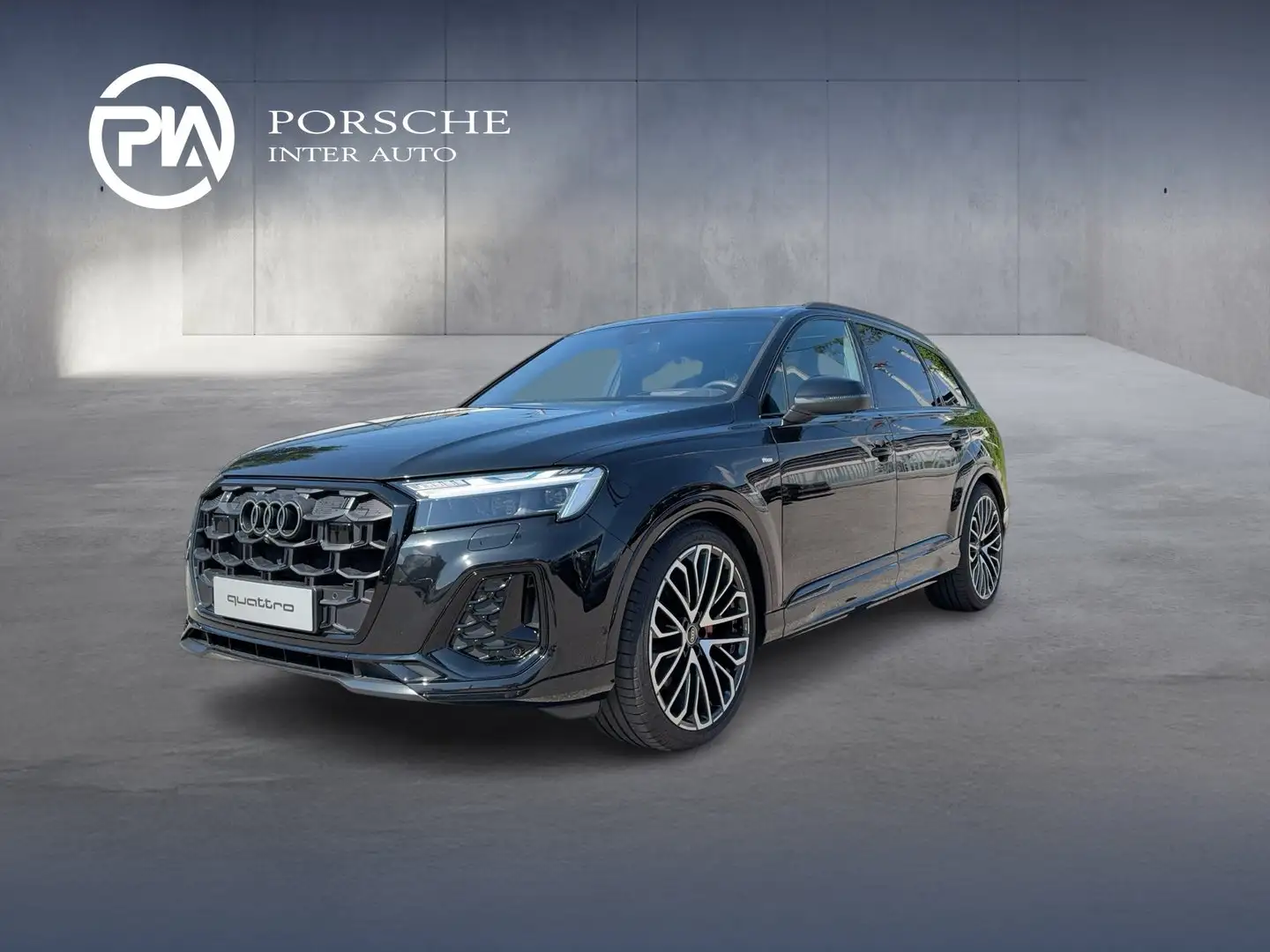 Audi Q7 50 TDI quattro S line Schwarz - 1