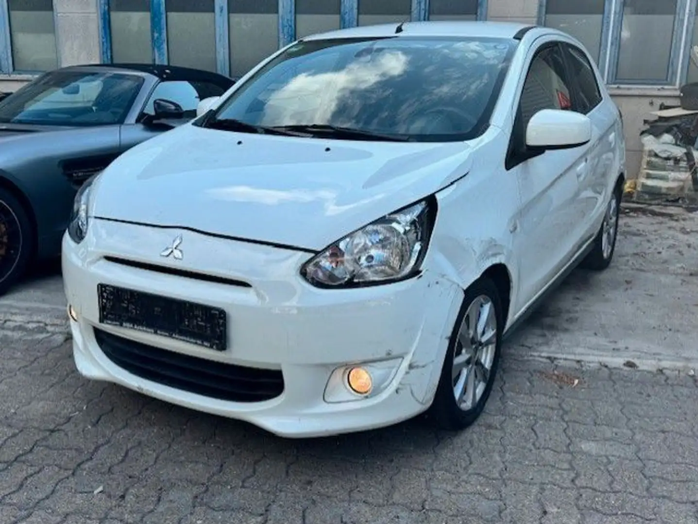 Mitsubishi Space Star Shine 1,2 Automatik-CVT/Klimatr/80TKM Alb - 2