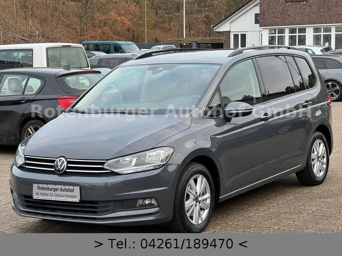 Volkswagen Touran 2.0 TDI*COMFORTLINE*VIRTUAL*ACC*MASSAGE* Gris - 2
