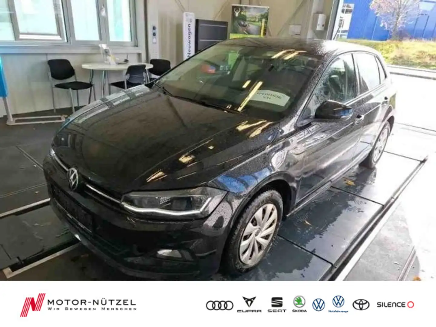 Volkswagen Polo 1.0 TSI COMFORTLINE 5JG+LED+APP+SHZ+2xPDC Schwarz - 1
