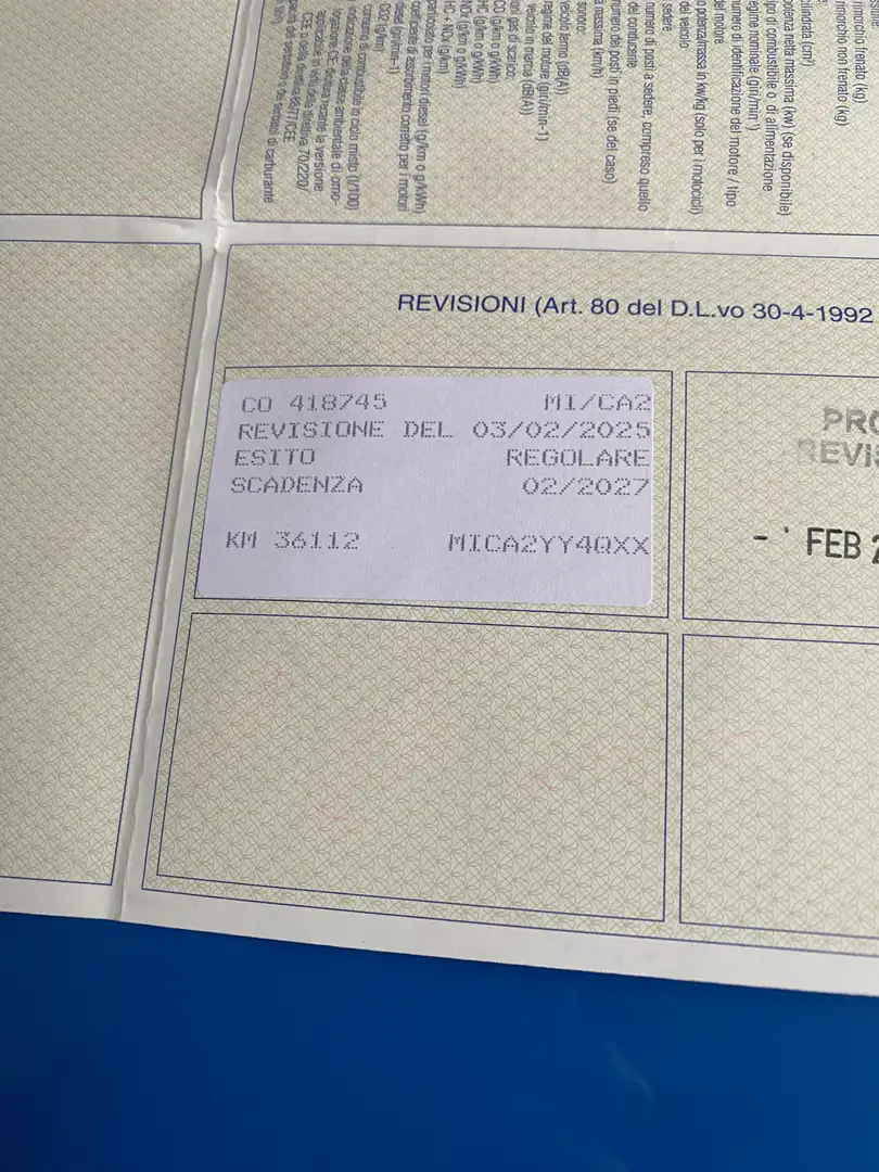 Fiat 124 Coupè coupe Blau - 1